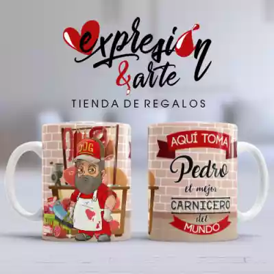 vectores plantilas PROFESIONES,CARNICERO,